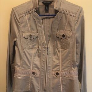 White House Black Market Tan Women's Jacket